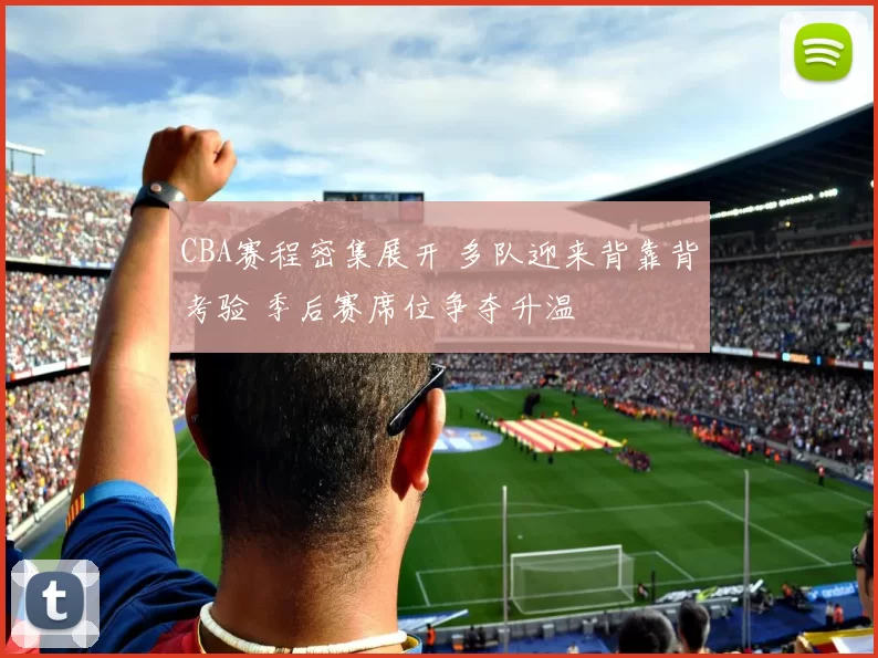 CBA赛程密集展开 多队迎来背靠背考验 季后赛席位争夺升温